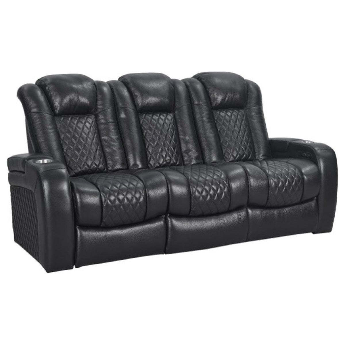 Dallas Power Recliner Sofa - Black