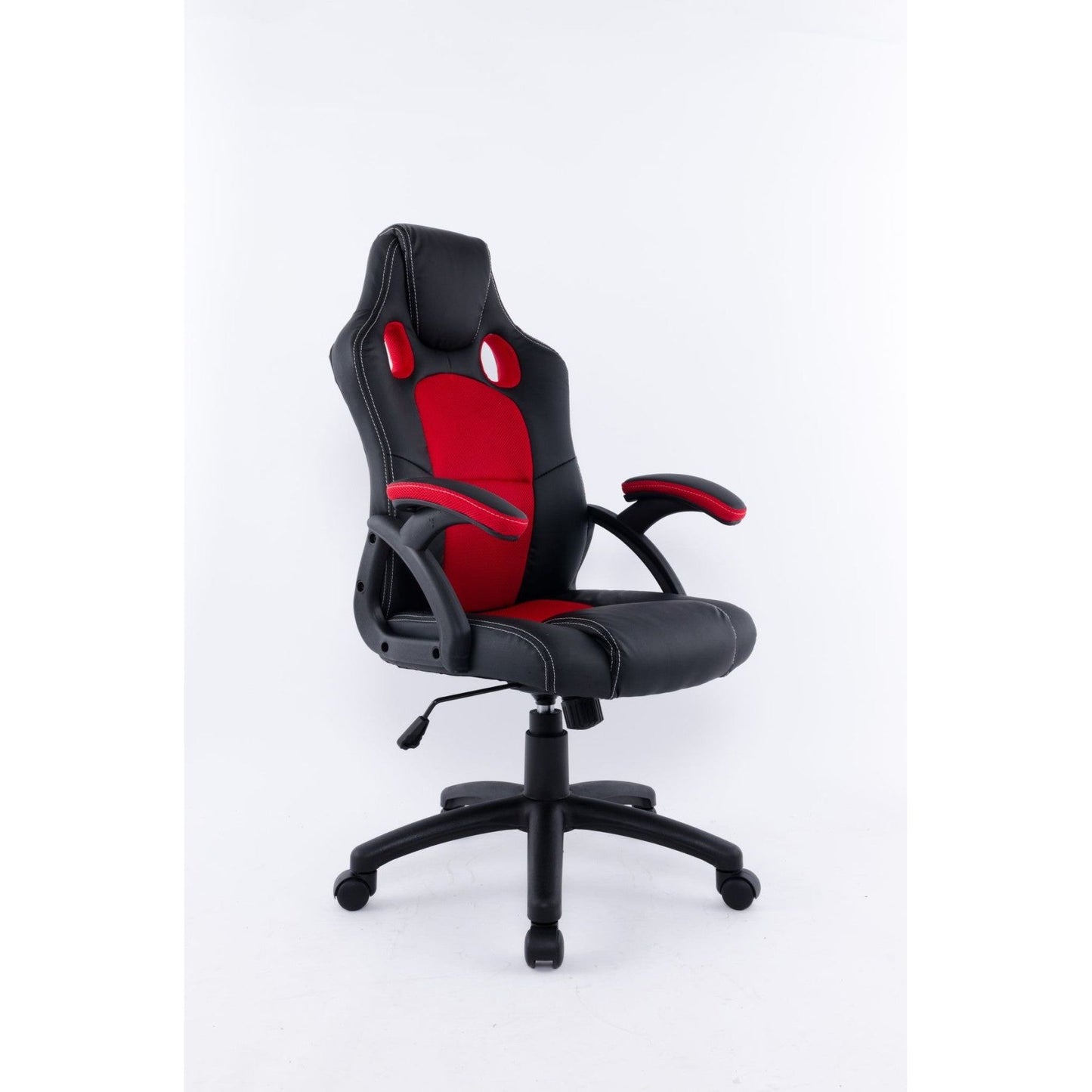 Riu Gaming Desk & Chair Set, Red/Black