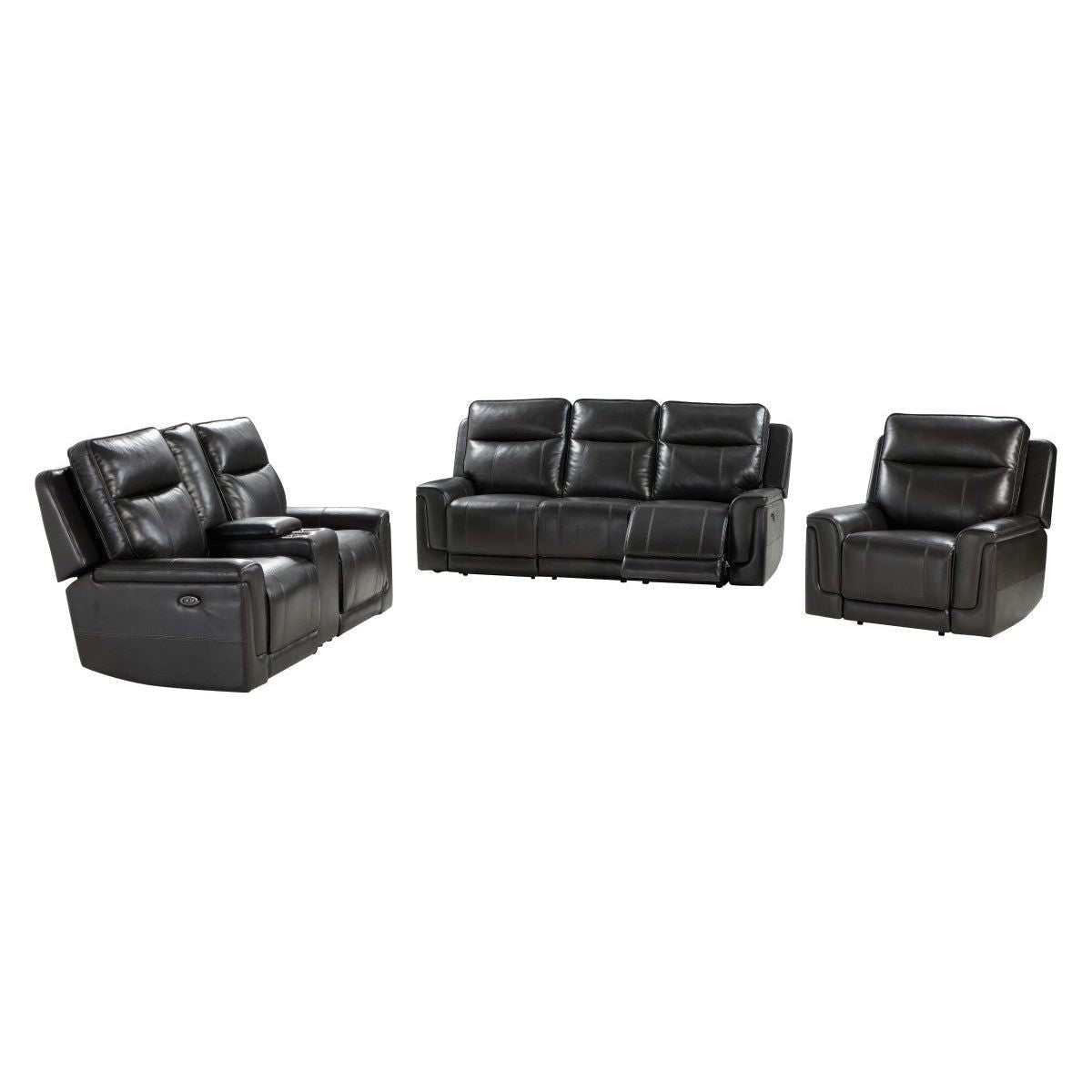 San Antonio Power Recliner Series, Charcoal