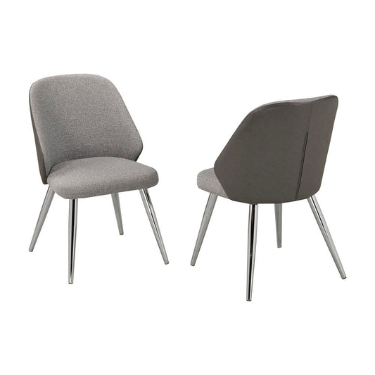 Gael Dining Chair, Set Of 2 - Grey