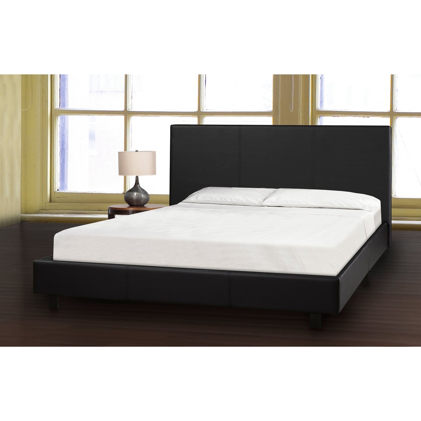 Vik Platform Bed, Black - Full