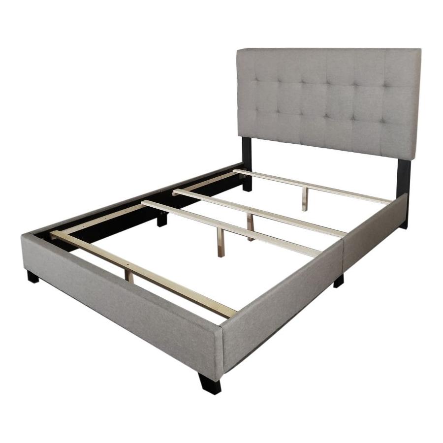 Exton 60" Queen Bed in Light Grey