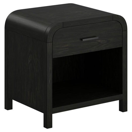 Bowman 1 Drawer Accent Table in Dark Walnut