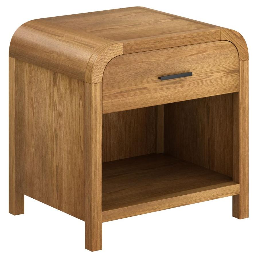 Bowman 1 Drawer Accent Table in Natural