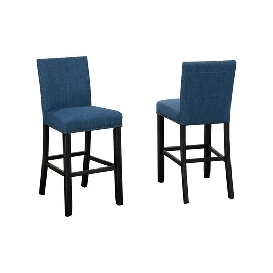 Giovanni 24" Counter Stool, Set Of 2 - Blue