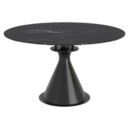 Calisto Round Pedestal Dining Table w/Extension