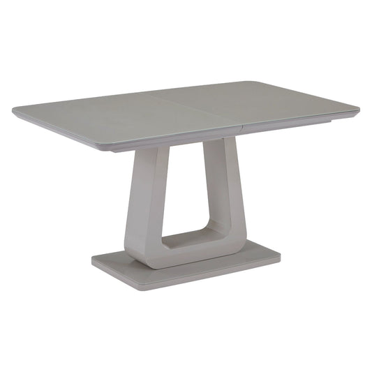 Corvus Dining Table w/Extension in Warm Grey