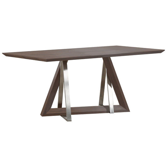 Drake Rectangular Dining Table in Walnut