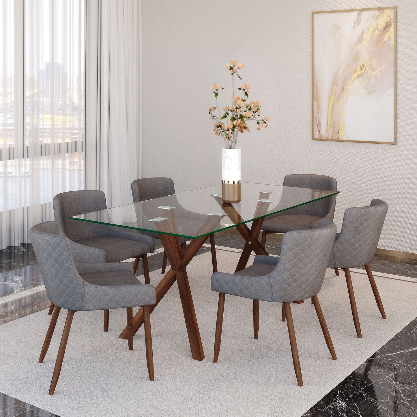 Stark Rectangular Dining Table