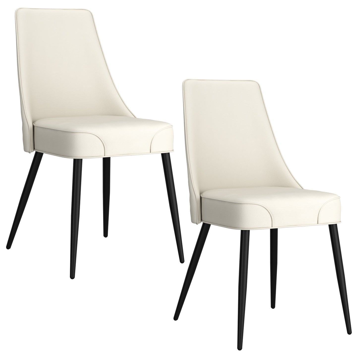 Koda Dining Chair, Faux Leather (Set of 2)