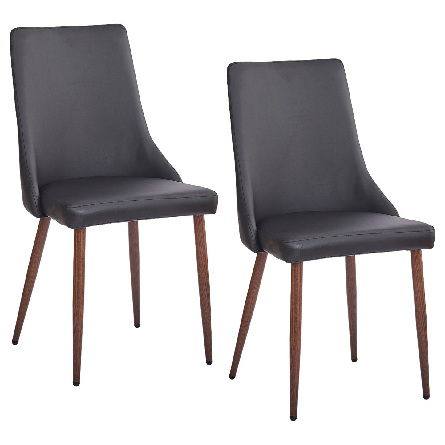 Cora Faux Leather Dining Chair (Set of 2)