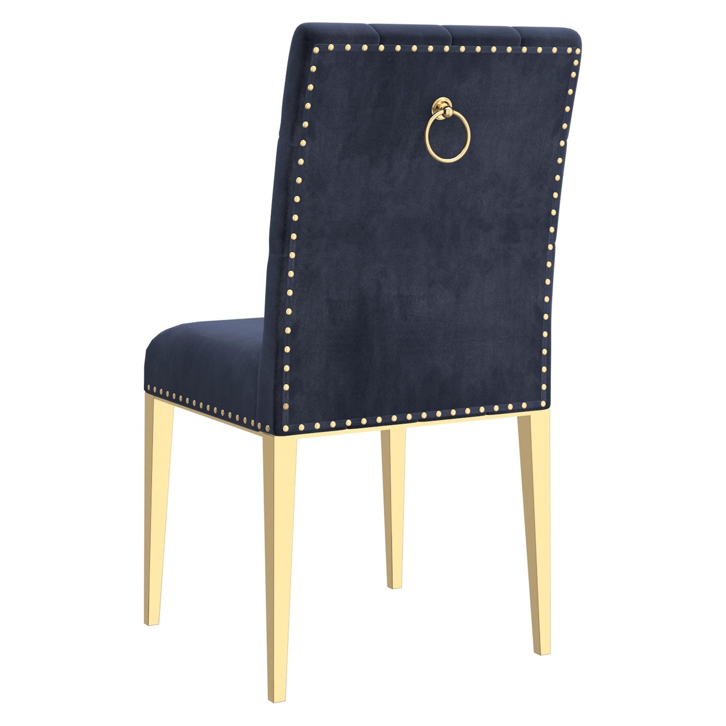 Azul Dining Chair, Set of 2 in Black and Gold