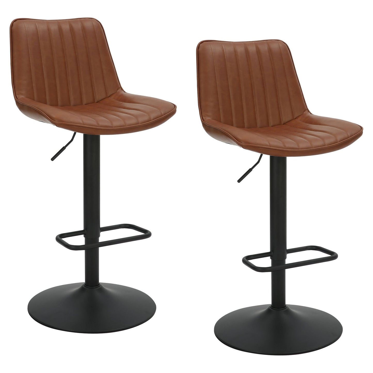 Kosi Adjustable Air-Lift Stool (Set of 2)