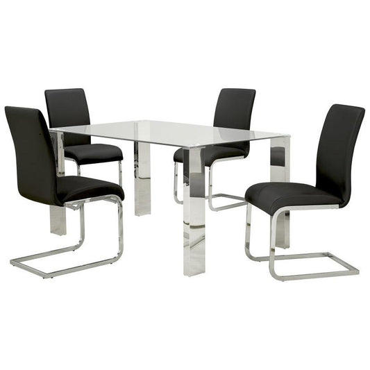 Frankfurt/Maxim 5pc Dining Set