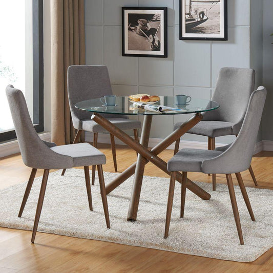 Rocca/Cora 5pc Dining Set