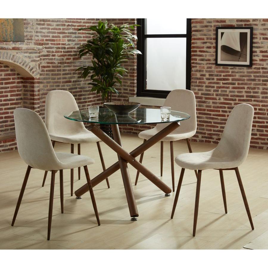 Rocca/Lyna 5pc Dining Set