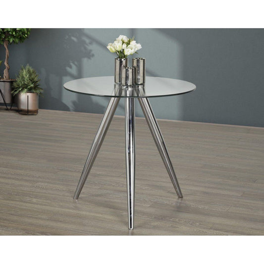 Ines Dining Table - Silver