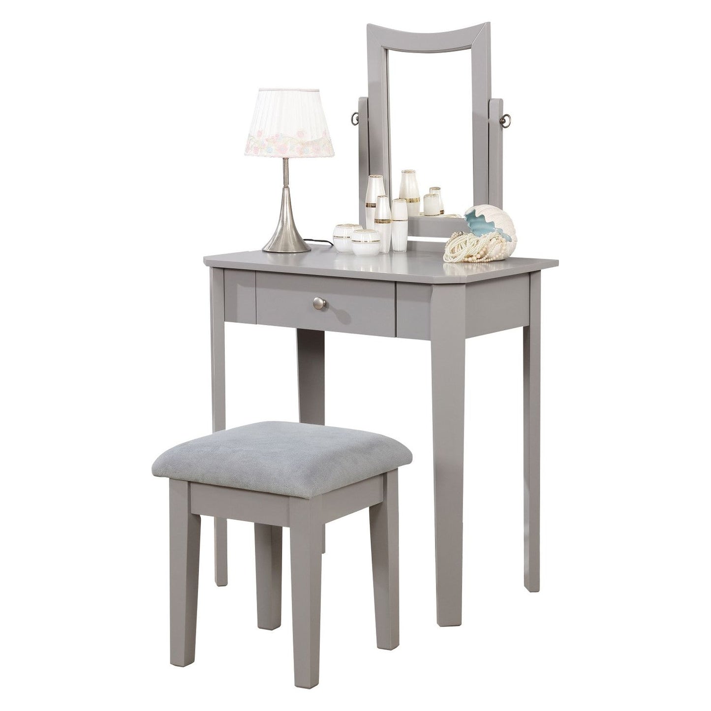 Laila Vanity Set - Grey