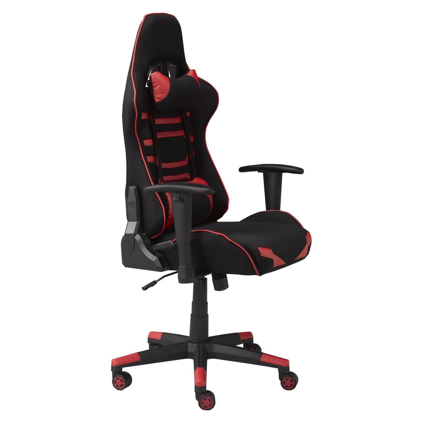 Brennan Gaming Desk & Chair Set, Red