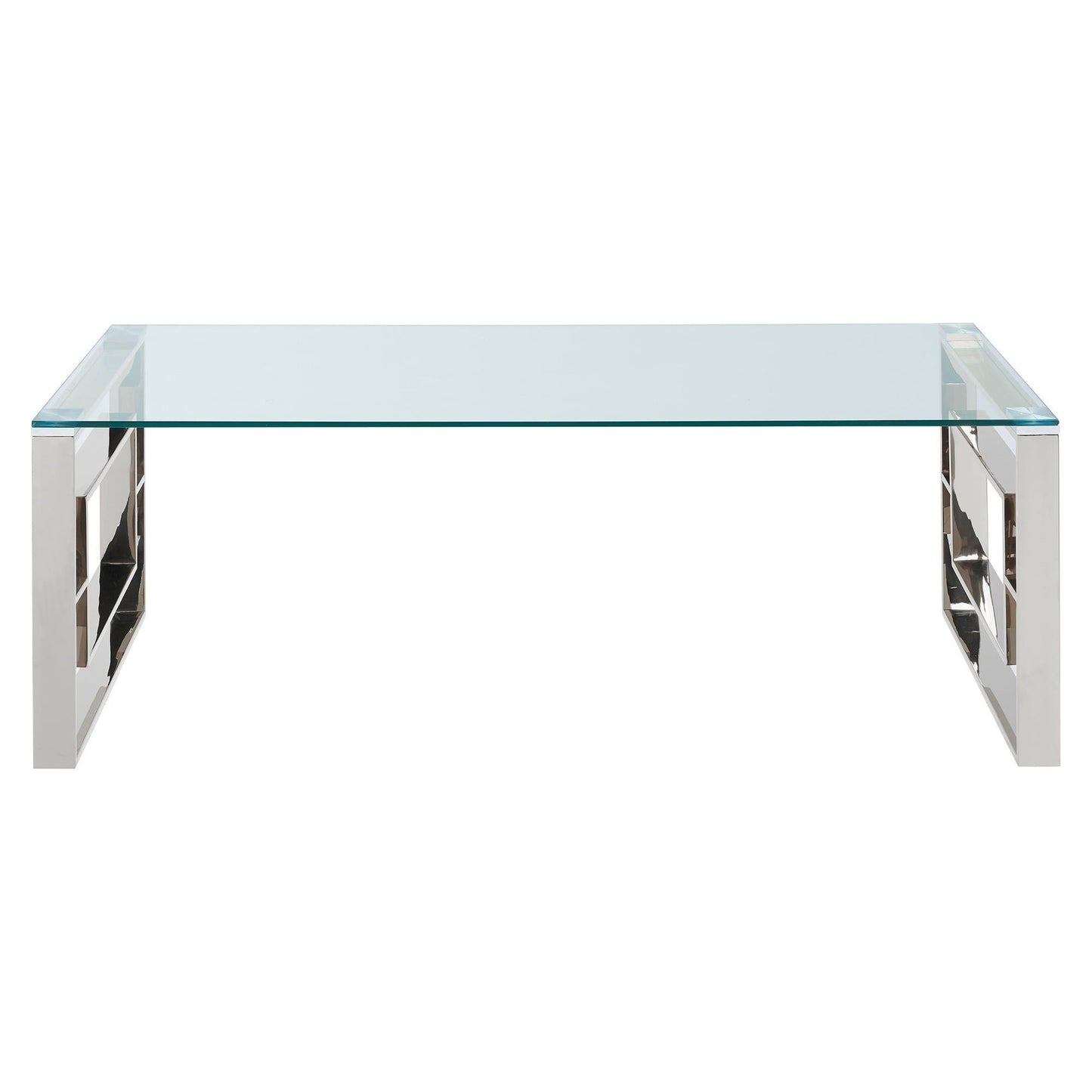 Eros Coffee Table in Silver