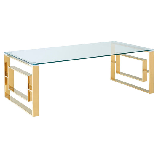 Eros Coffee Table in Gold