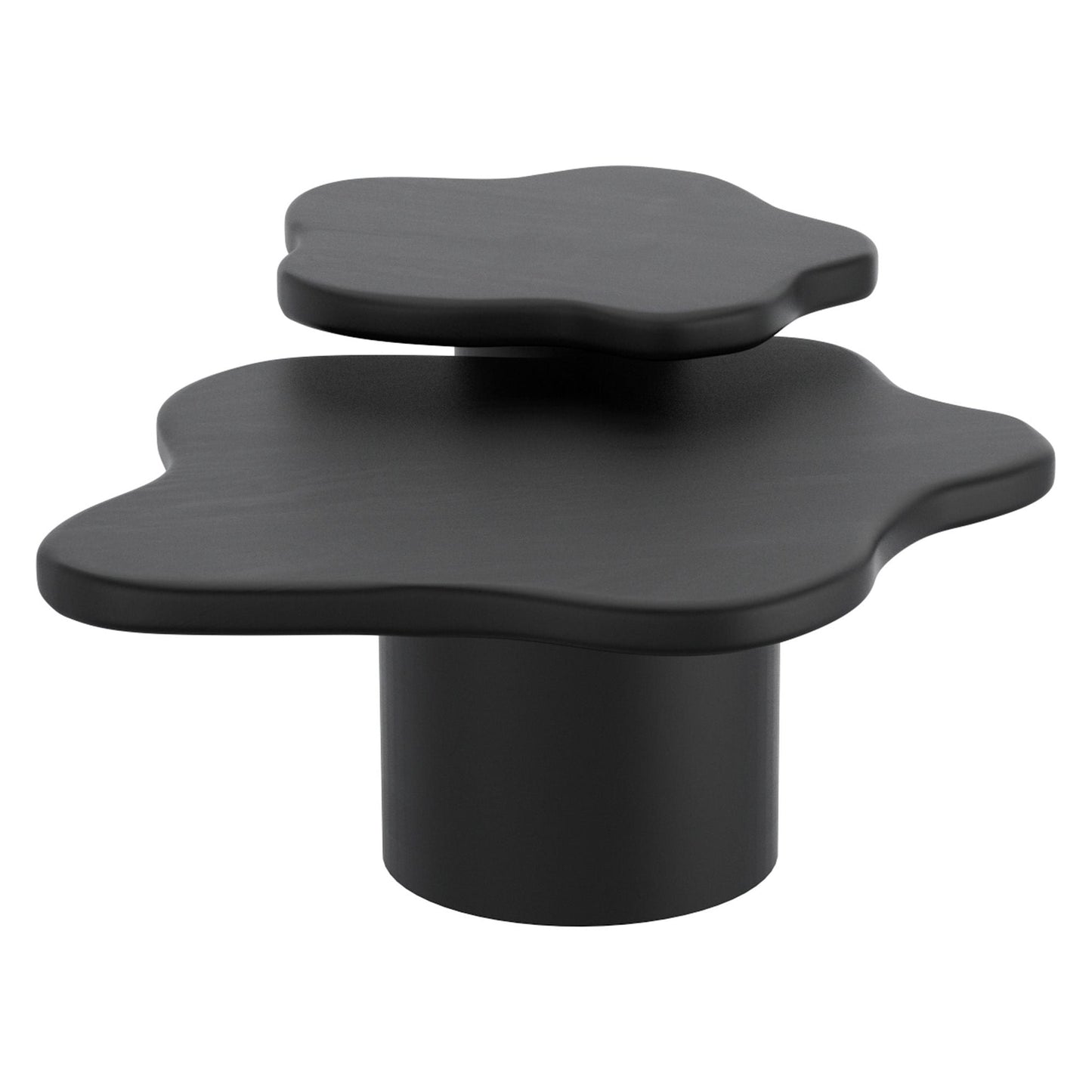 Mayal 2pc Coffee Table Set in Black