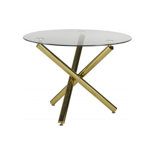 Daniela Dining Table - Gold