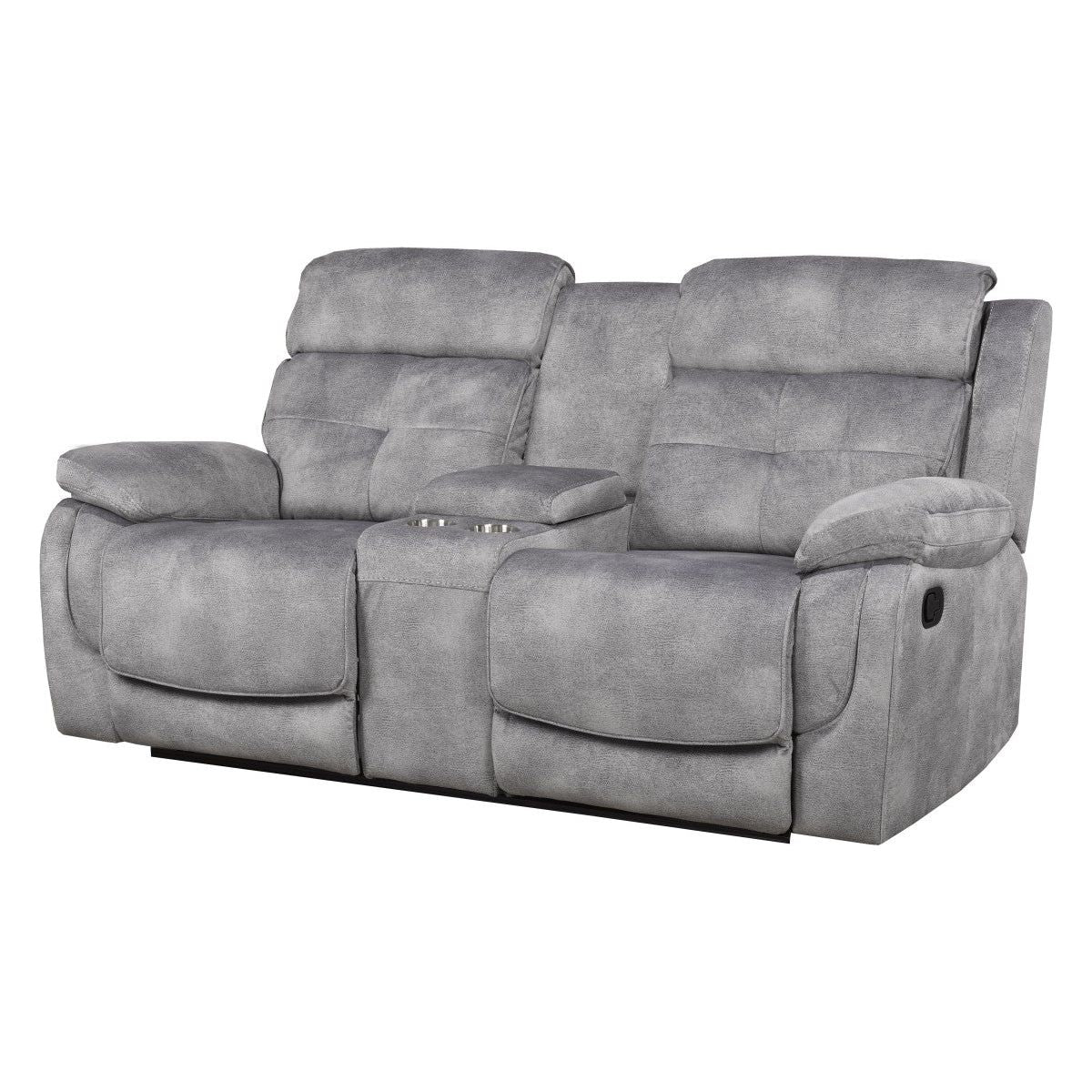 Nelson Loveseat Recliner - Grey