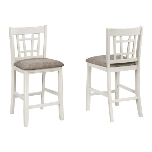 Hugo Counter Stool, Set Of 2 - White