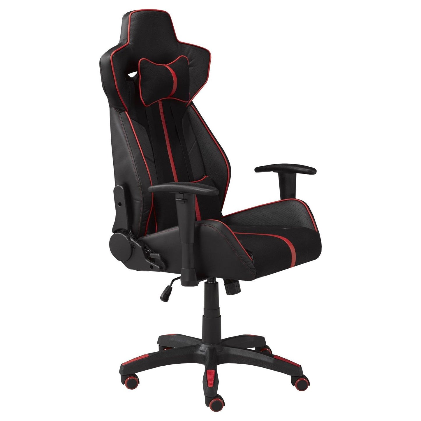 Angad Gaming Desk & Chair Set, Red/Black