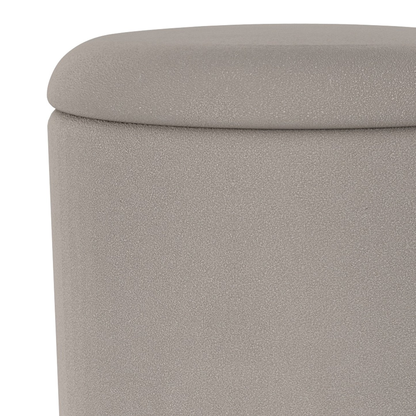 Alya Round Storage Ottoman