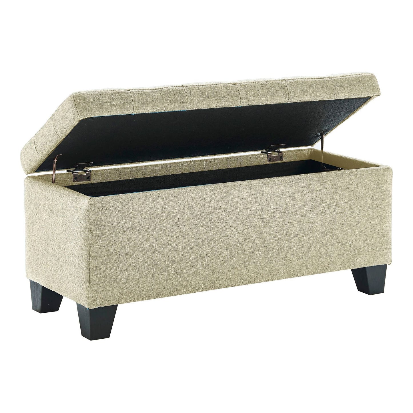 Lila Rectangular Storage Ottoman Bench