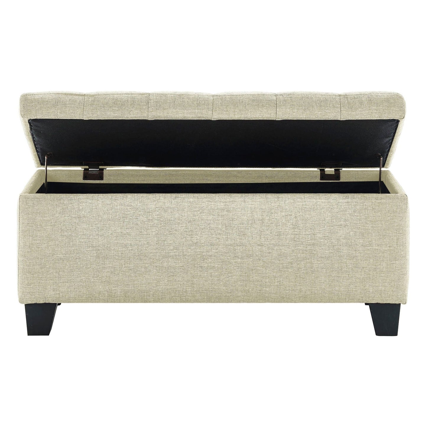 Lila Rectangular Storage Ottoman Bench