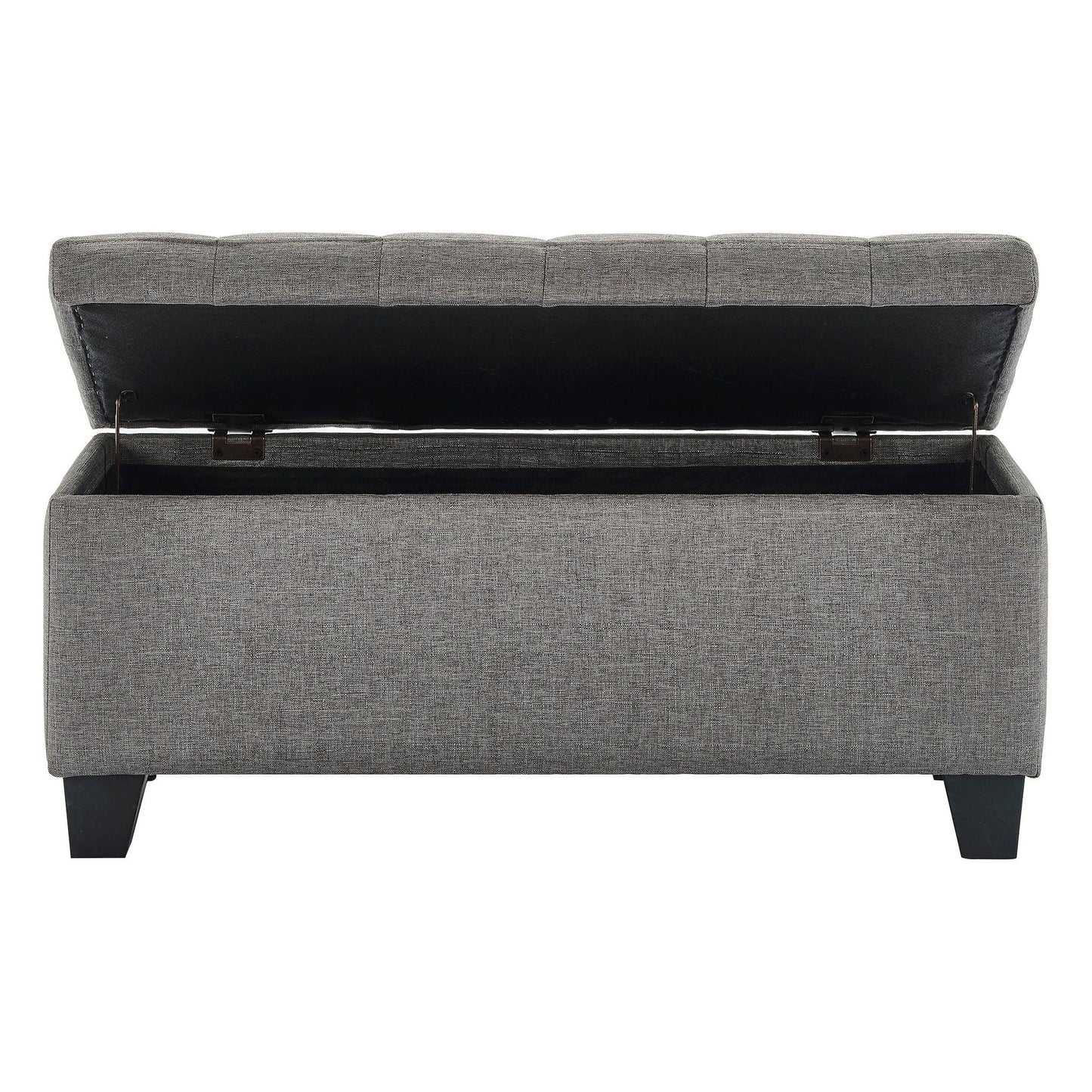 Lila Rectangular Storage Ottoman Bench