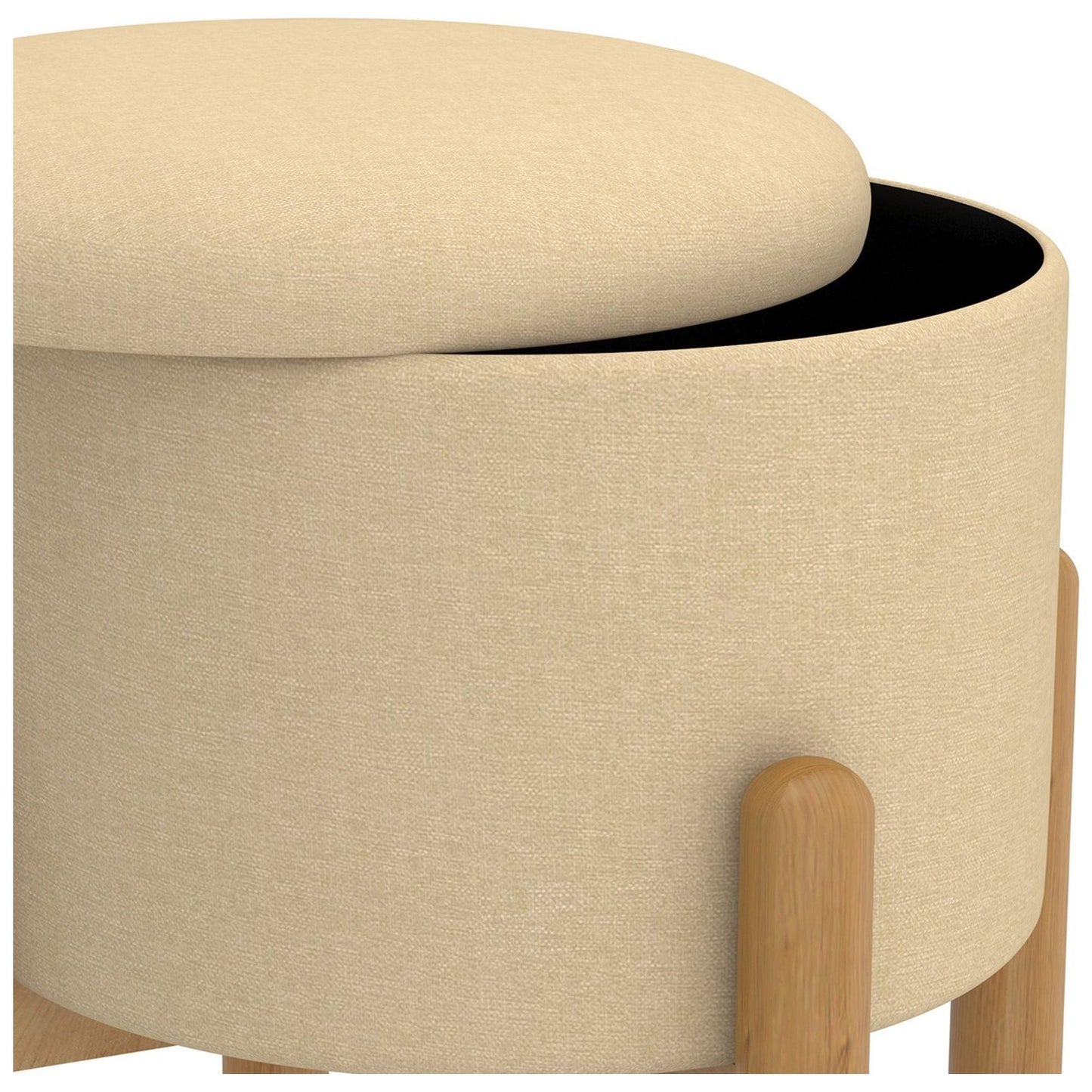 Heidi Round Storage Ottoman