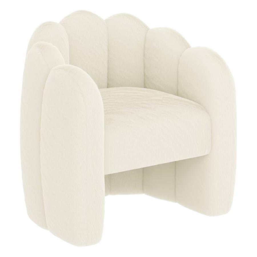 Pandora Accent Chair in Ivory