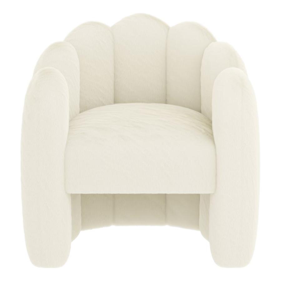 Pandora Accent Chair in Ivory