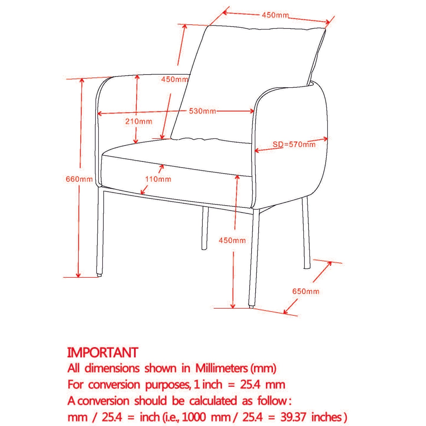 Kyrie Accent Chair