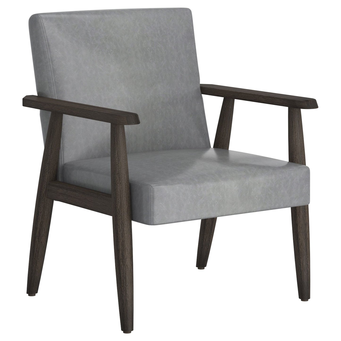 Wilder Accent Chair in Grey and Weathered Brown