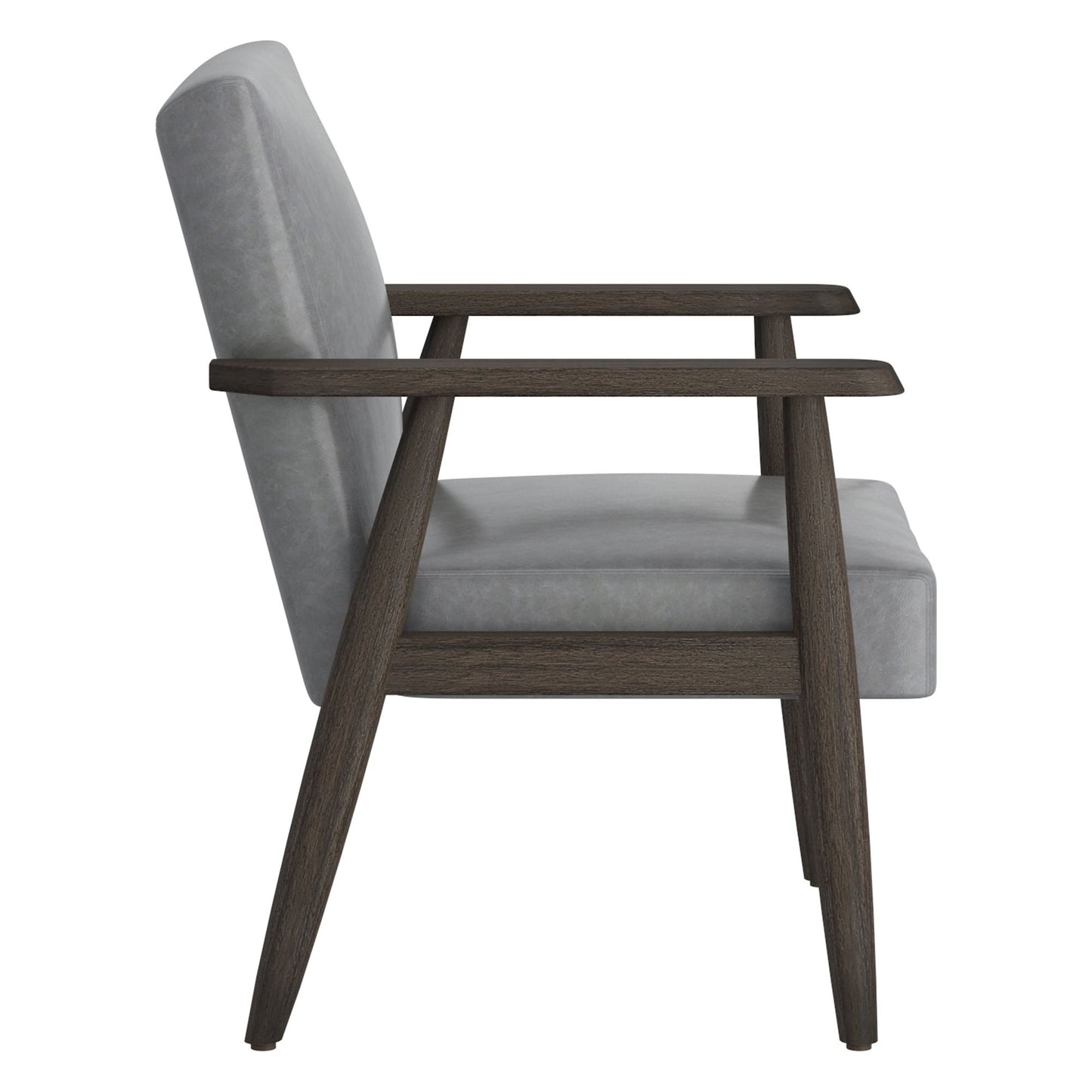 Wilder Accent Chair in Grey and Weathered Brown