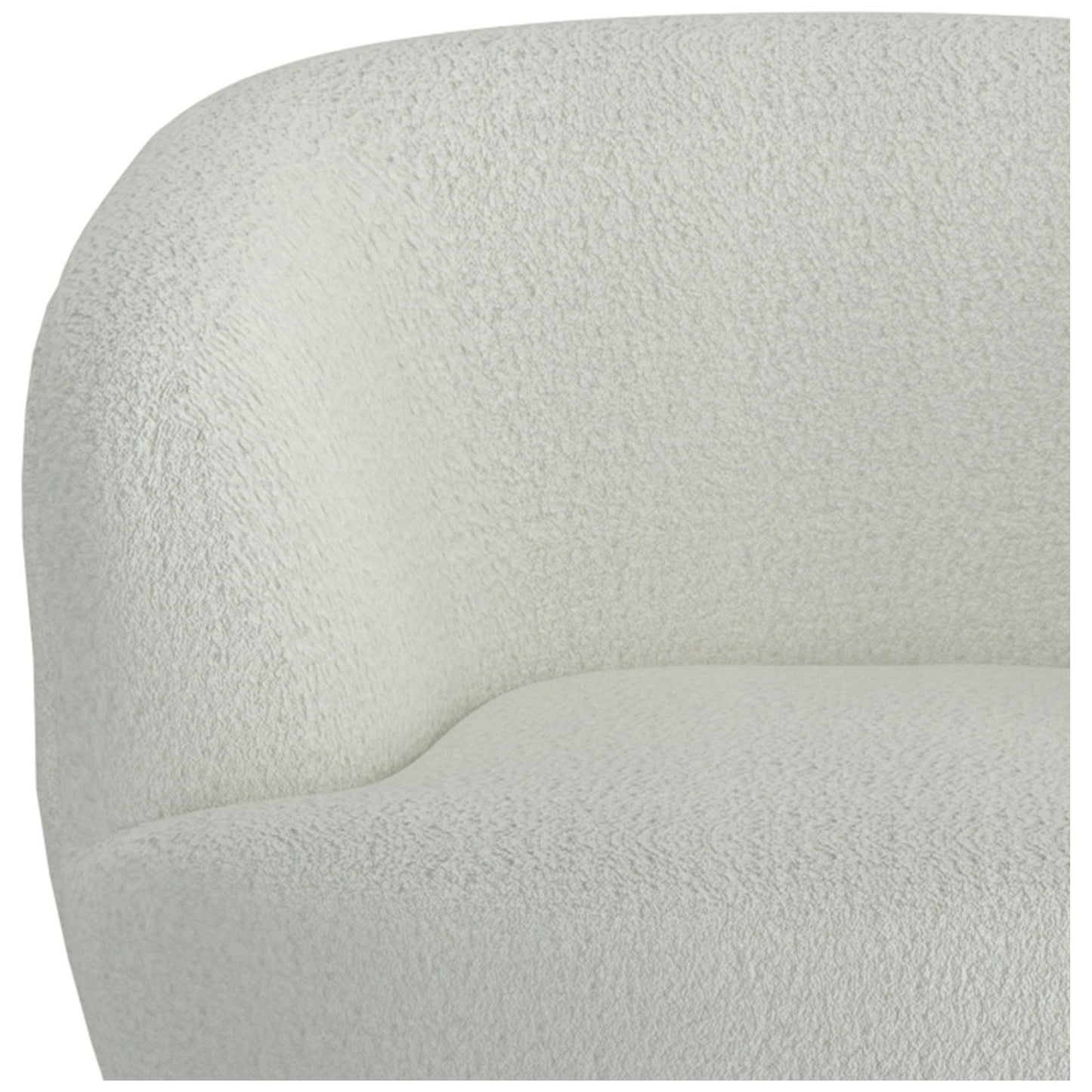 Cuddle Accent Chair in White