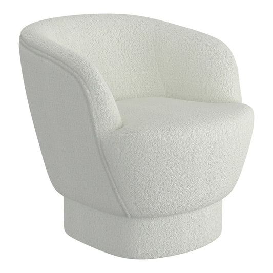 Cuddle Accent Chair in White