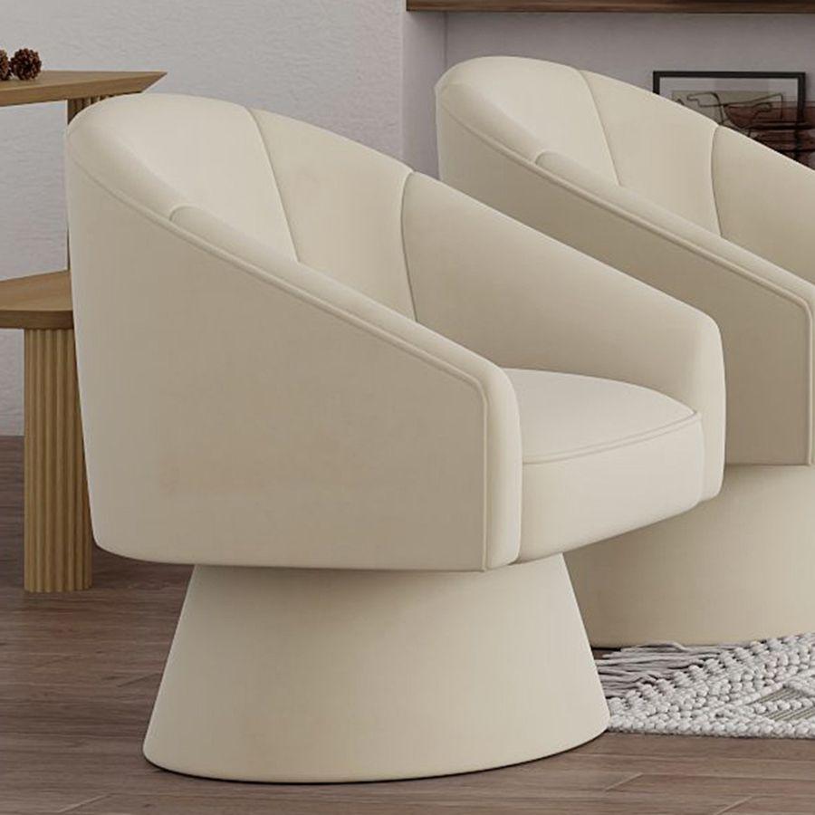 Aggio Accent Chair in Ivory