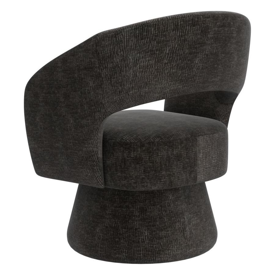 Santo Accent Chair in Charcoal