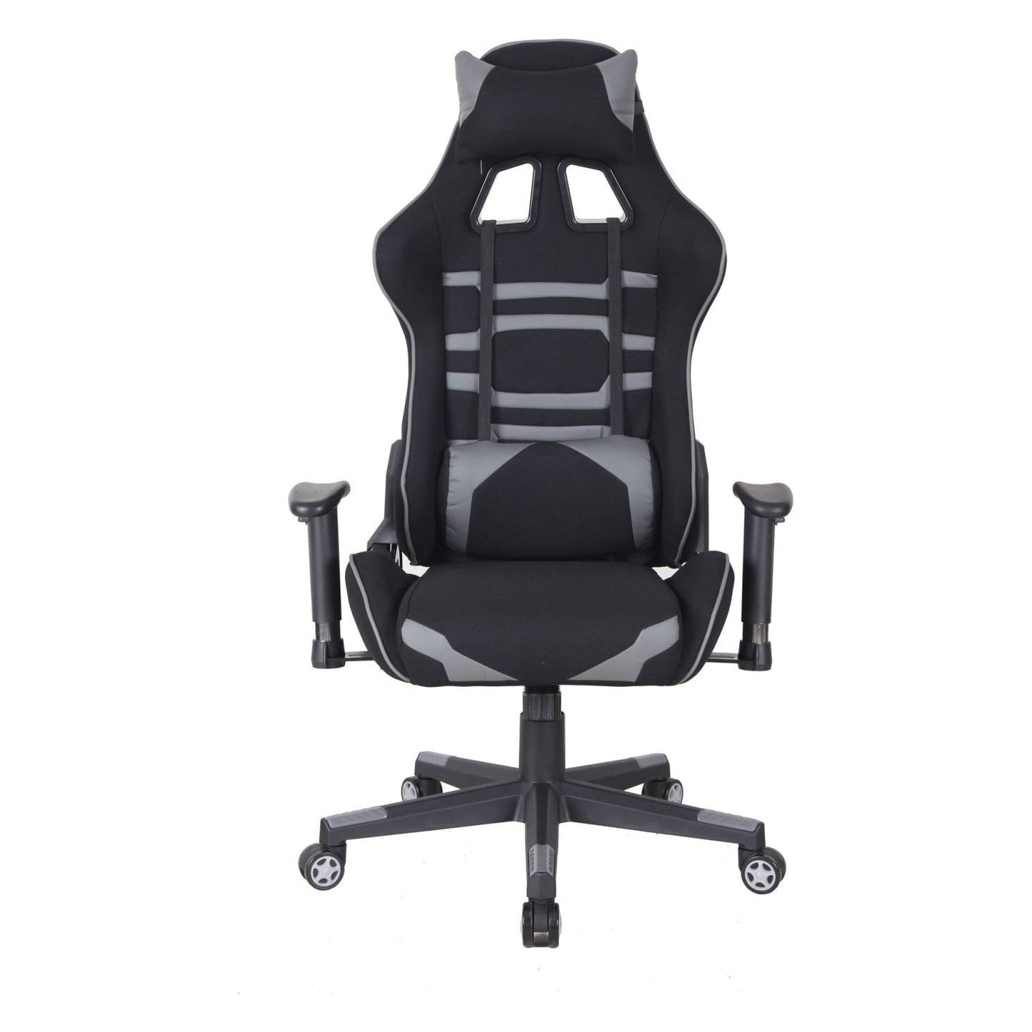 Brennan Gaming Desk & Chair Set, Grey