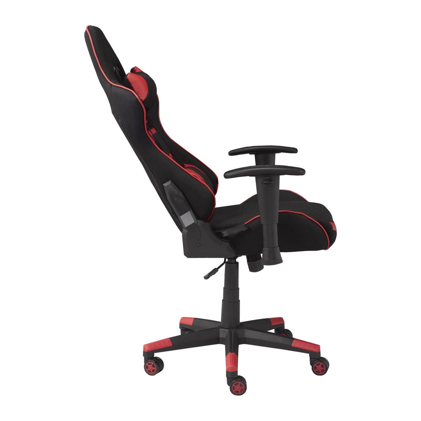 Brennan Gaming Desk & Chair Set, Red