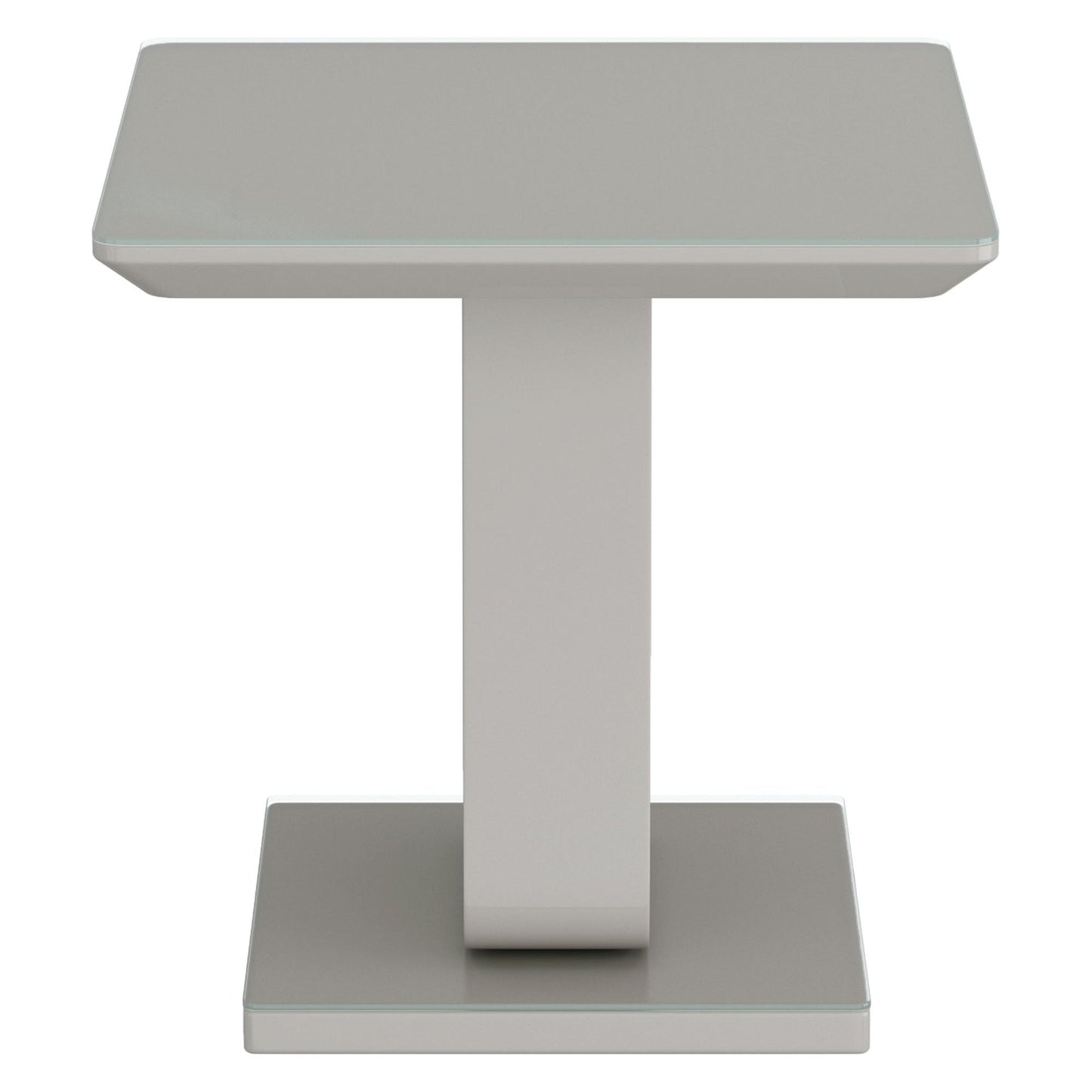 Corvus Accent Table in Warm Grey