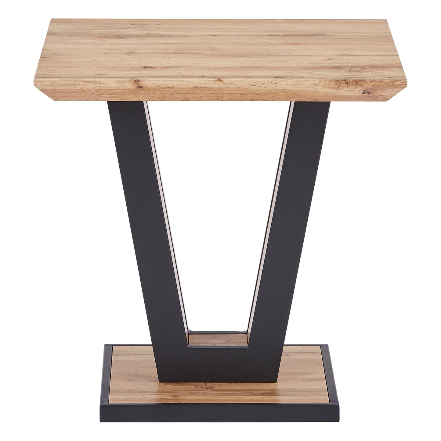 Forna Accent Table in Natural and Black