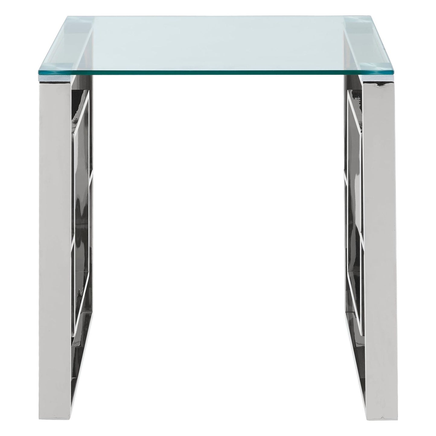 Eros Accent Table in Silver