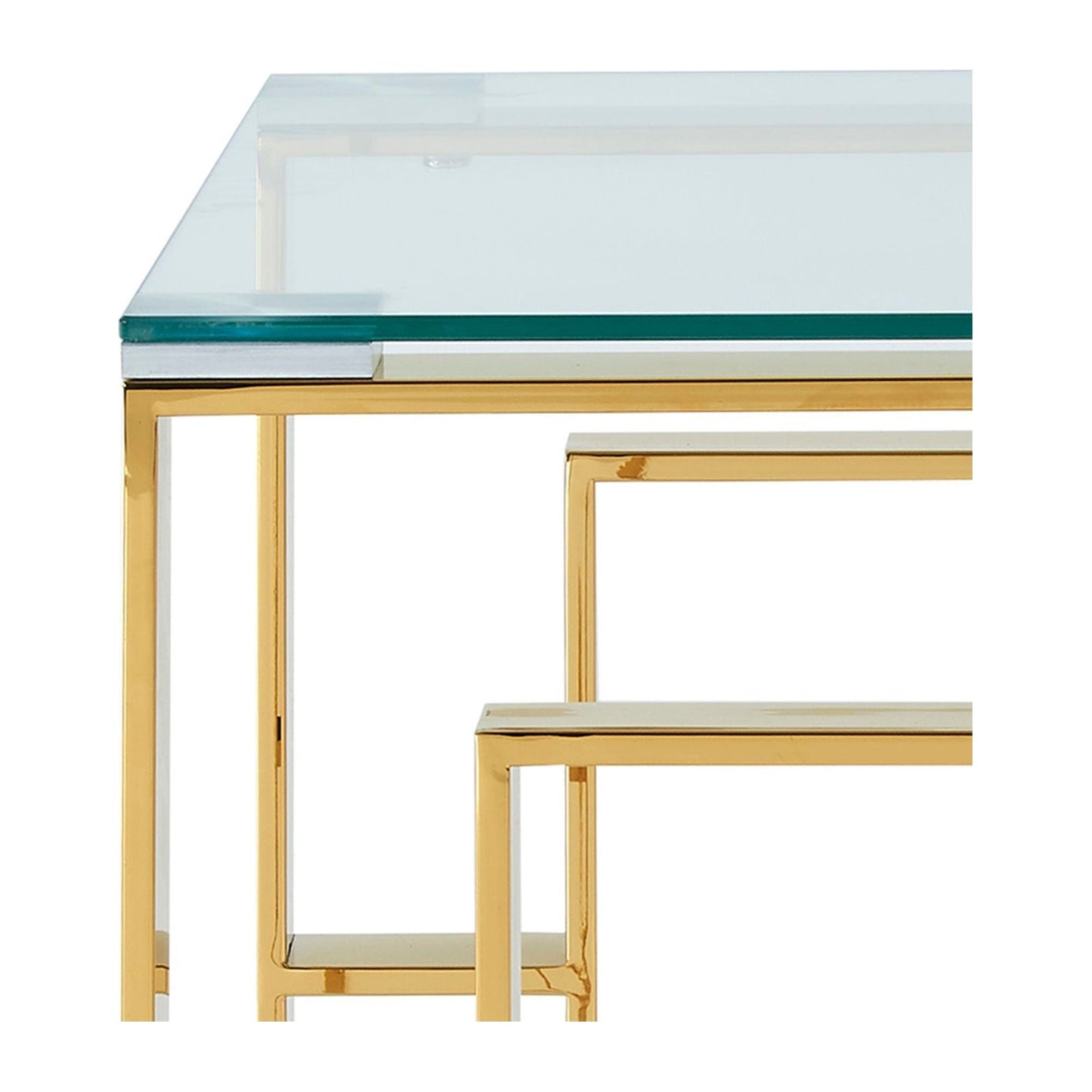 Eros Accent Table in Gold